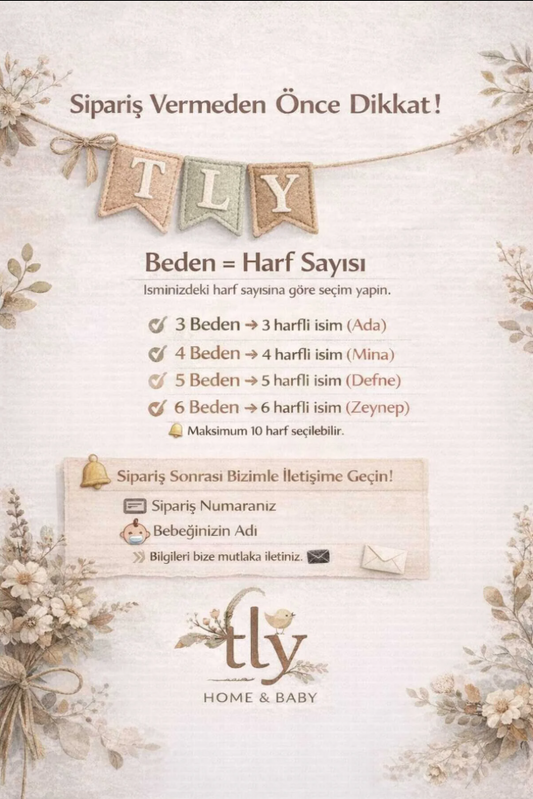 Kişiye Özel Nakışlı İsimlik Flama – Mavi Pötikare Bebek Kapı Süsü