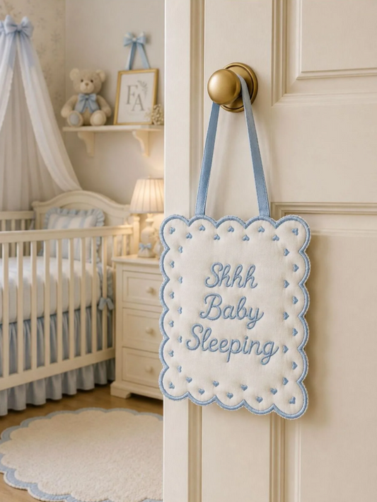 Keten Bebek Uyku / Baby Sleeping Kapı Yastığı
