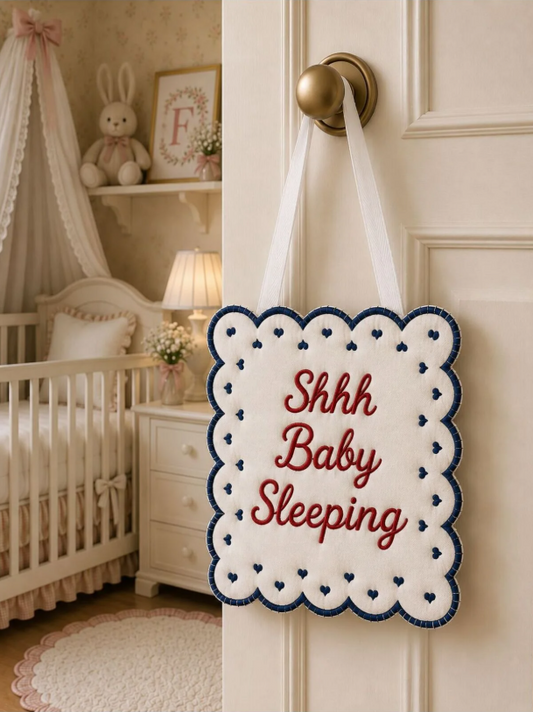 Keten Bebek Uyku / Baby Sleeping Kapı Yastığı